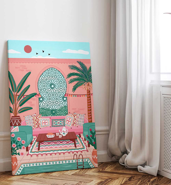 MOROCCO HOTEL , TRAVEL POSTERS