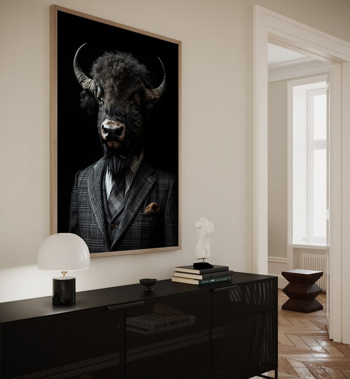 WILD SUITS - BUFFALO , ANIMAL PAINTINGS