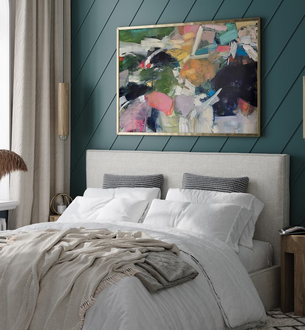 Transform your space with SCATTER, ABSTRACT PAINTINGS, a stylish focal point for modern home decor.