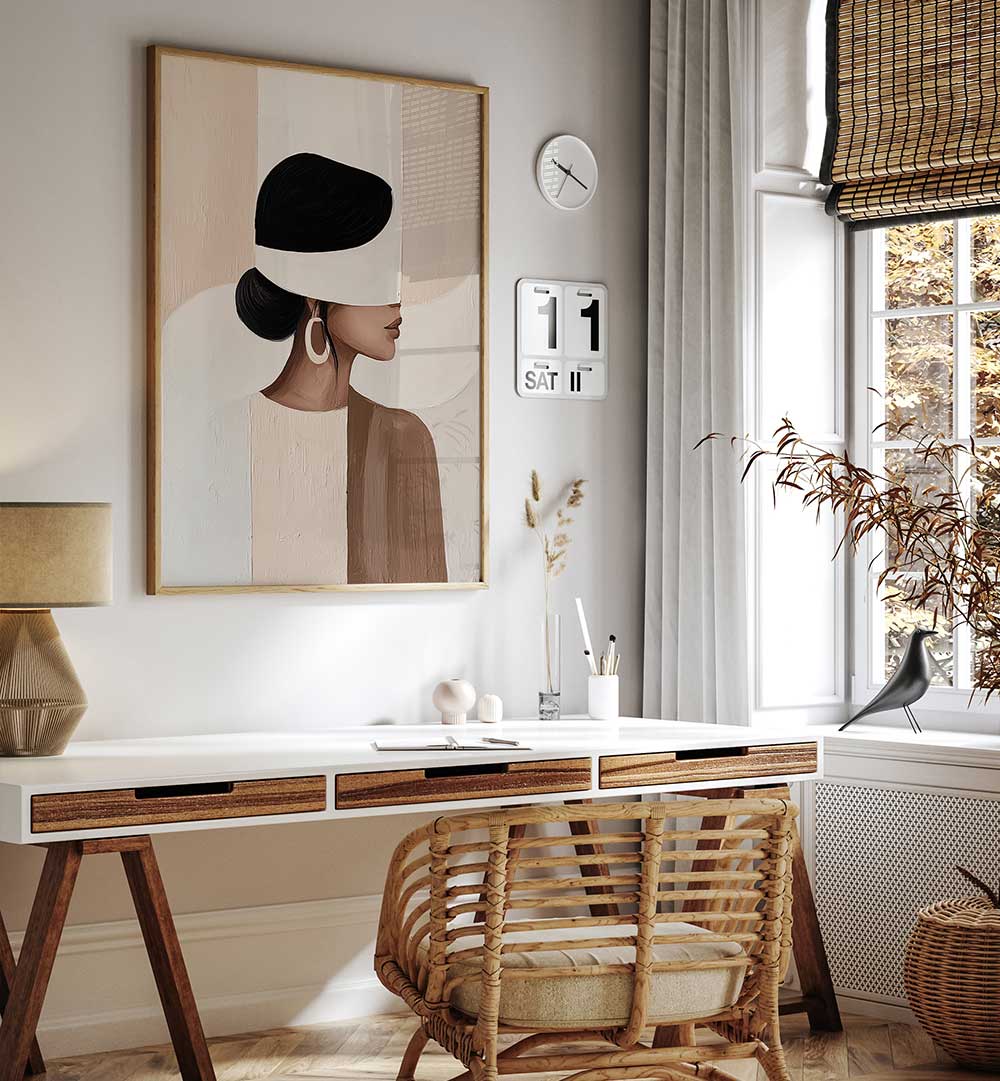 COLOUR PALETTE MOCHA MOUSSE X , PORTRAITS & FIGURATIVE ILLUSTRATIONS