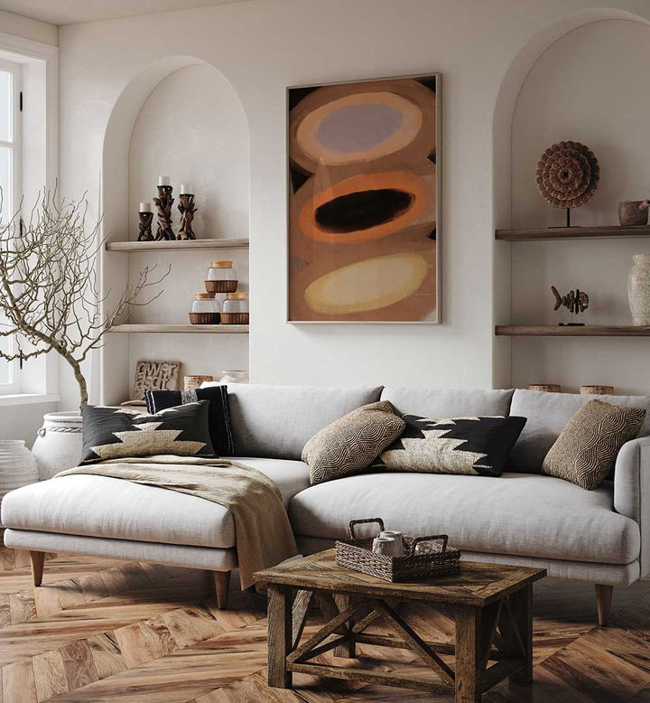 HARMONY OF EARTHY TONES , ABSTRACT PAINTINGS