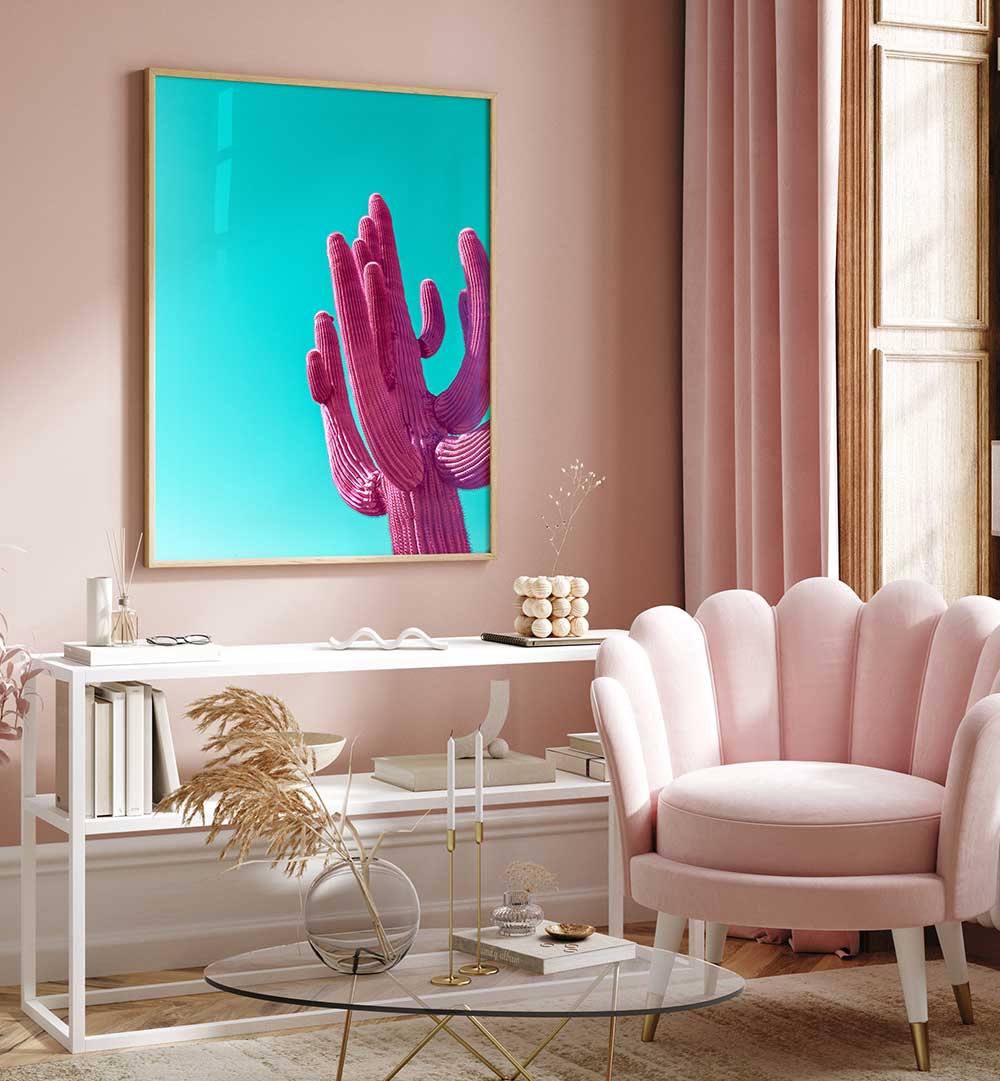 MAGENTA PINK SAGUARO , PHOTOGRAPHY PRINTS