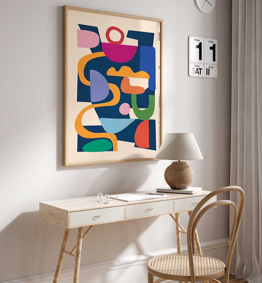 COLORFUL ABSTRACT PLAY , ABSTRACT PAINTINGS