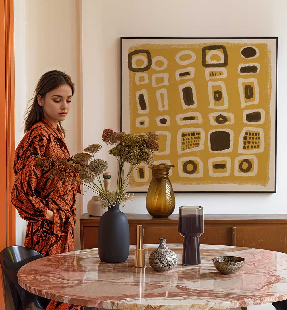 SQUARE ABSTRACT , ABSTRACT PAINTINGS