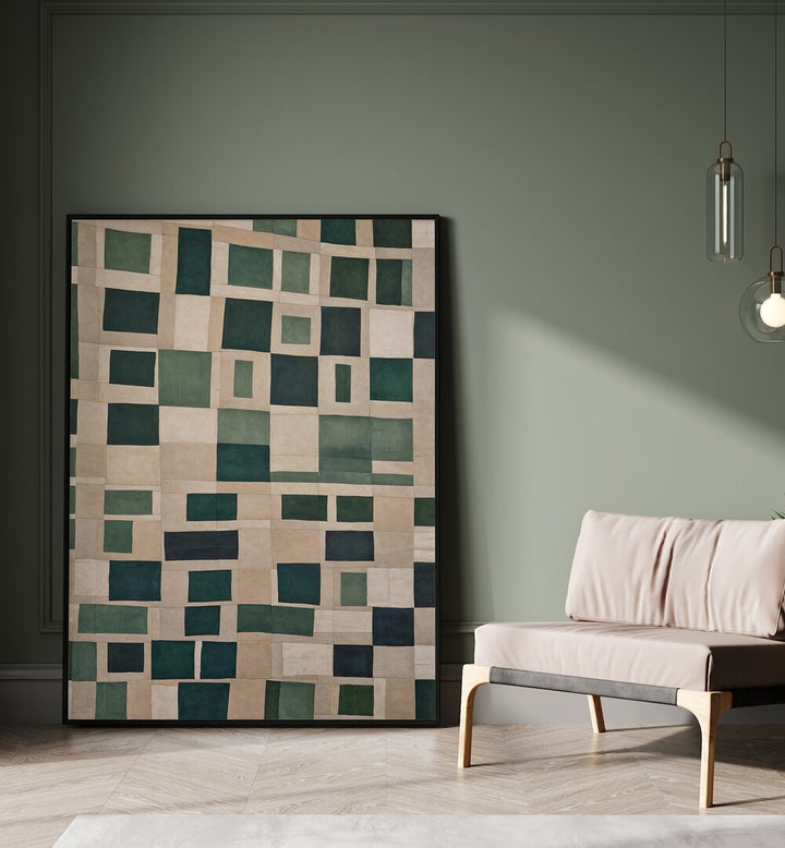 PAPER CUT NO.6, ABSTRACT PAINTINGS showcases captivating geometric designs perfect for modern interiors.