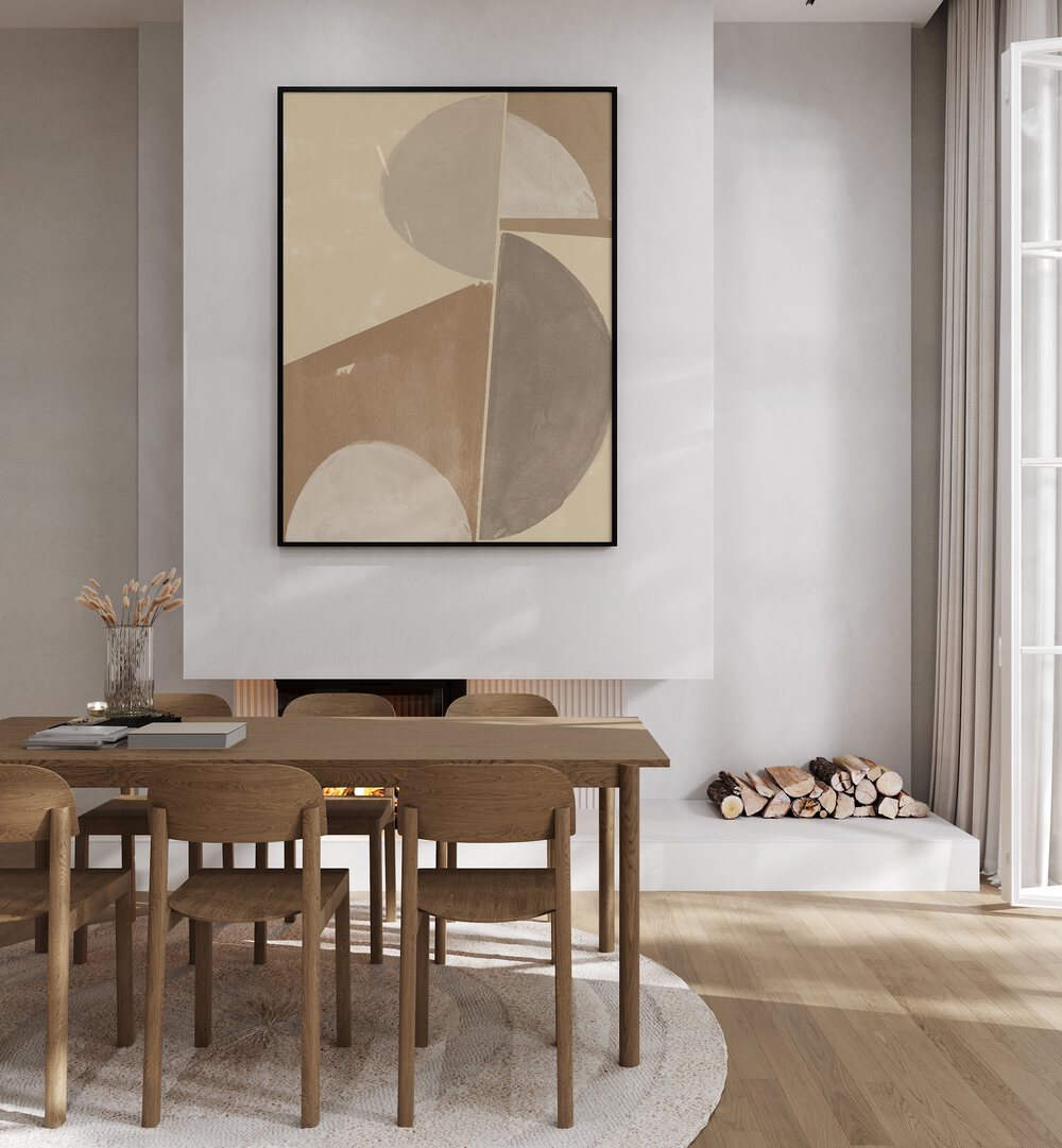 Elevate your decor with the INTERACTION BALANCE NO.I, ABSTRACT PAINTINGS, showcasing unique color and emotion.