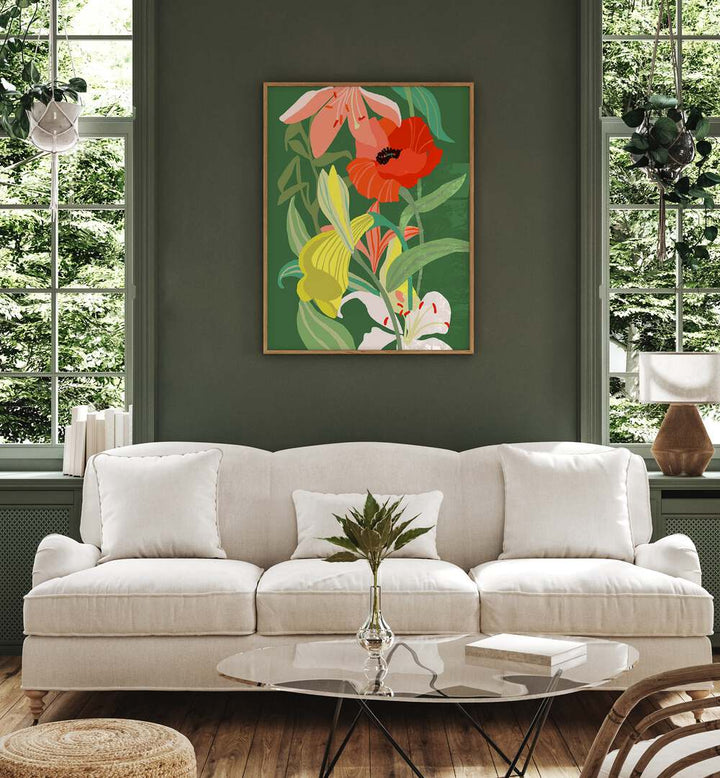 Brighten your home with FLORAL RHYTHM II, part of our stunning FLORAL FLOWER PAINTINGS collection.