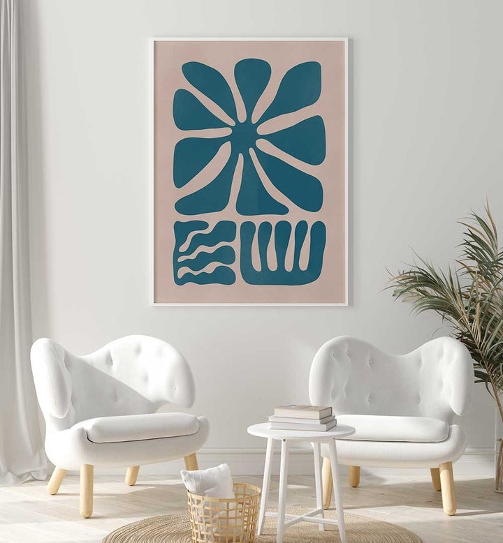 FLUID BOTANICAL FORMS , FLORAL FLOWER PAINTINGS