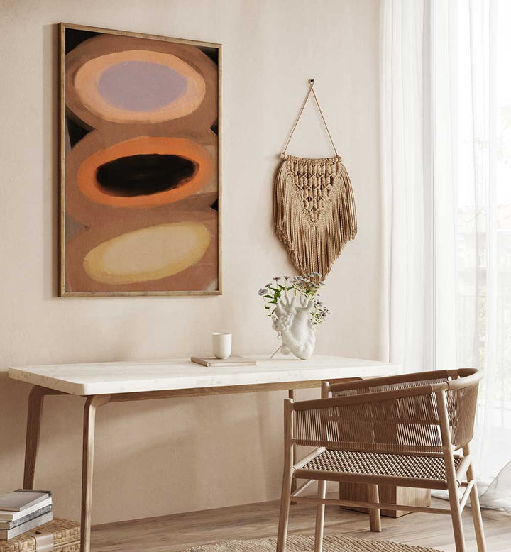 HARMONY OF EARTHY TONES , ABSTRACT PAINTINGS