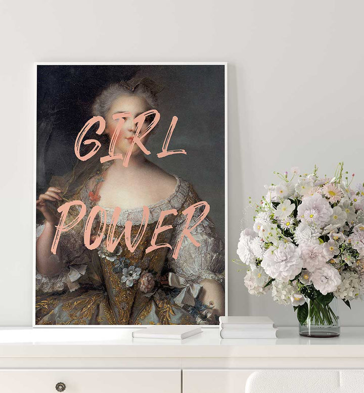 GIRL POWER , ALTERED ART PRINTS