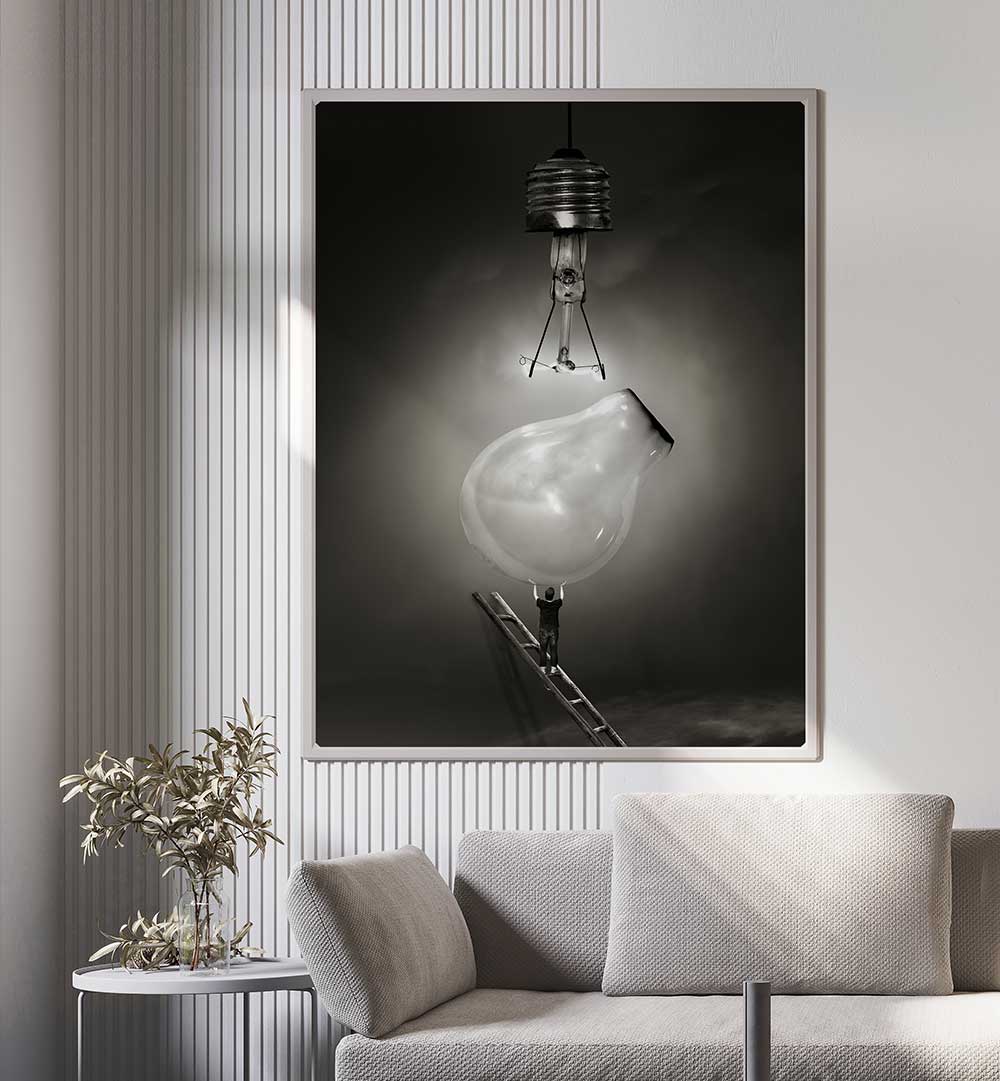 THE LAMPSHADE FELL OFF , PHOTOGRAPHY PRINTS