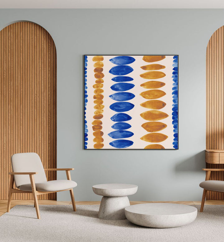 Vibrant WATERCOLOUR TILE VIII, ABSTRACT PAINTINGS enhances your space with exquisite swirling patterns and artistic flair.