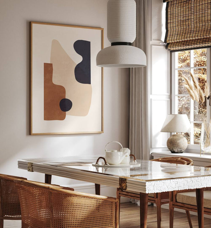 Elevate your decor with ABSTRACT MINIMAL SHAPES III, GEOMETRIC ART PRINTS featuring modern geometric designs.