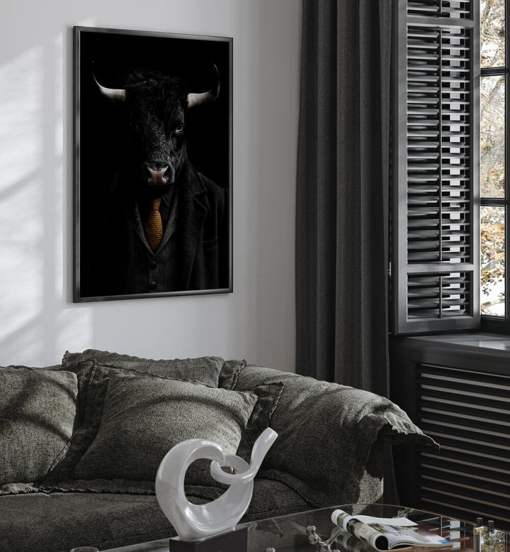 WILD SUITS - BULL , ANIMAL PAINTINGS