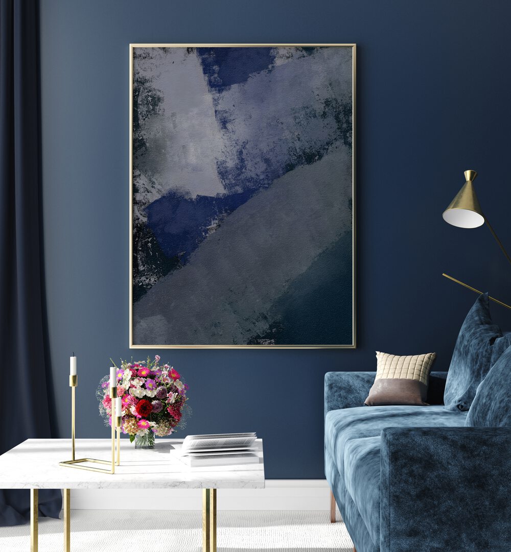 Transform your space with OCEANIC ROCKS, ABSTRACT PAINTINGS, adding coastal elegance to any décor setting.