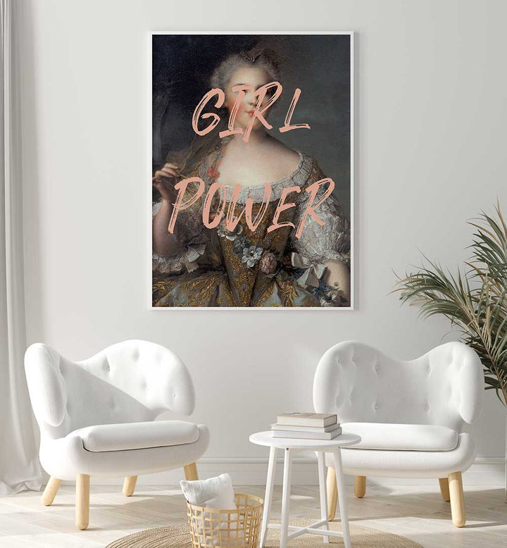 GIRL POWER , ALTERED ART PRINTS