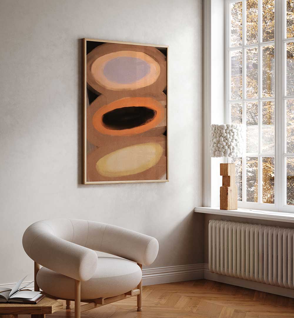HARMONY OF EARTHY TONES , ABSTRACT PAINTINGS