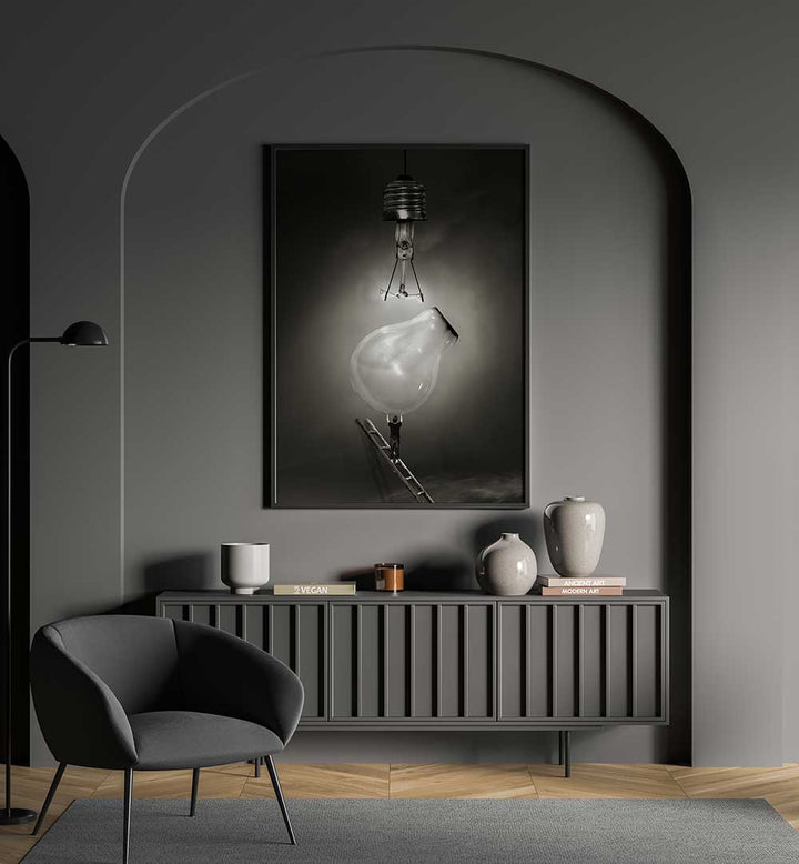 THE LAMPSHADE FELL OFF , PHOTOGRAPHY PRINTS