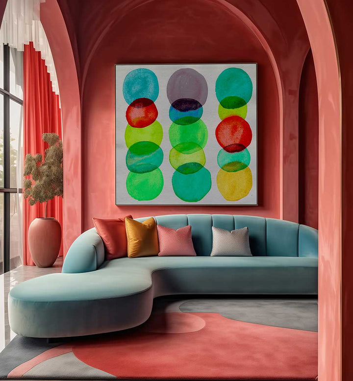 DOTS AND SPOTS , GEOMETRIC ART PRINTS