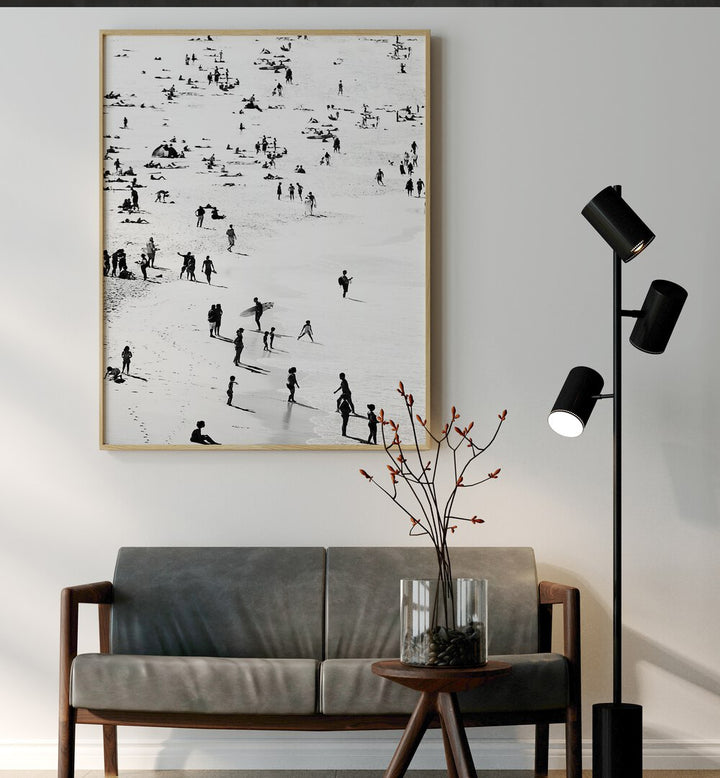 Stunning BEACH SILHOUETTES, BEACH PAINTINGS showcasing serene beach scenes, perfect for home decor or unique gifts.
