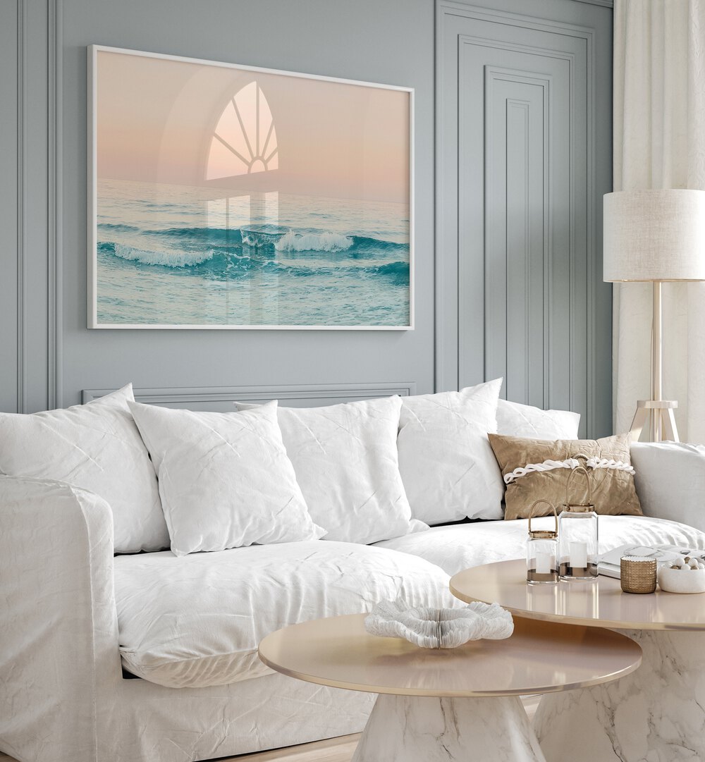 GREECE , BEACH PAINTINGS