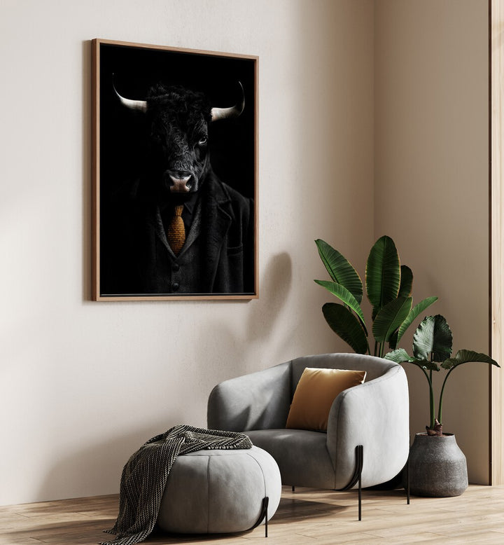 WILD SUITS - BULL , ANIMAL PAINTINGS