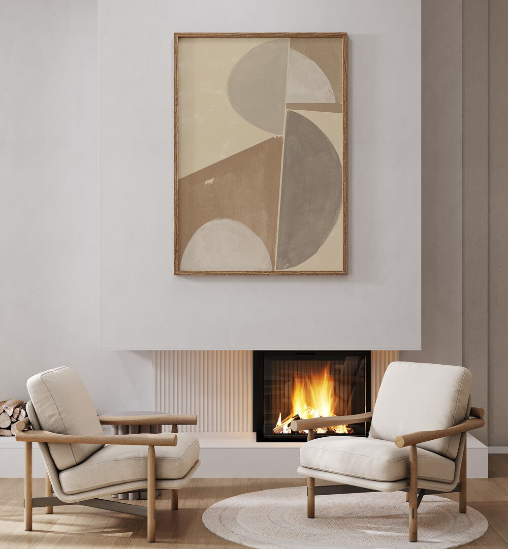 Elegant INTERACTION BALANCE NO.I, ABSTRACT PAINTINGS enhances modern decor with its unique colors and emotional depth.