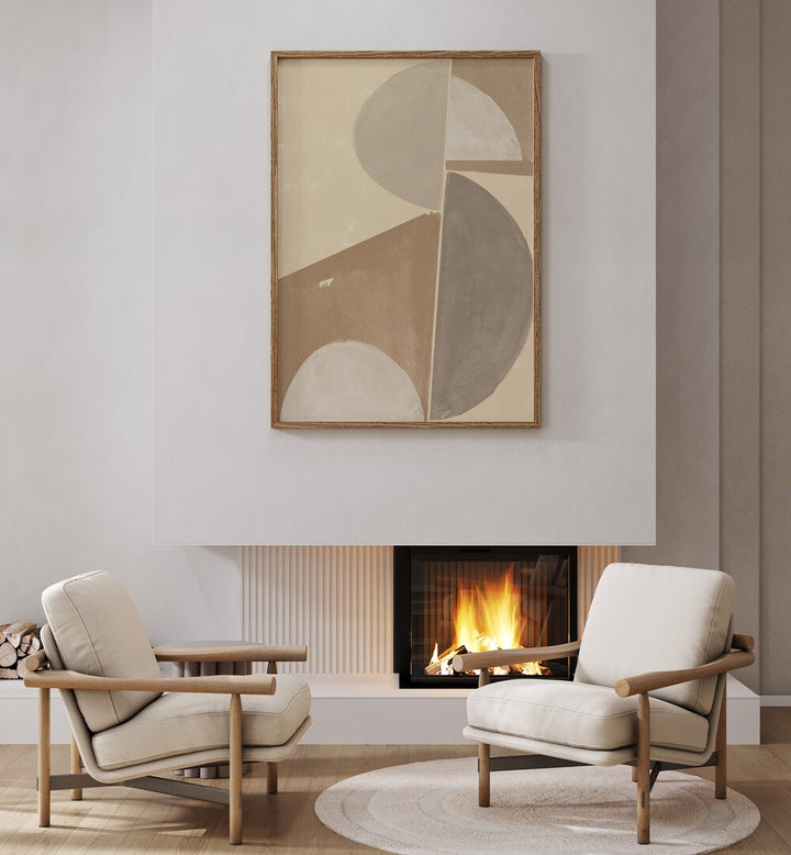 Elegant INTERACTION BALANCE NO.I, ABSTRACT PAINTINGS enhances modern decor with its unique colors and emotional depth.