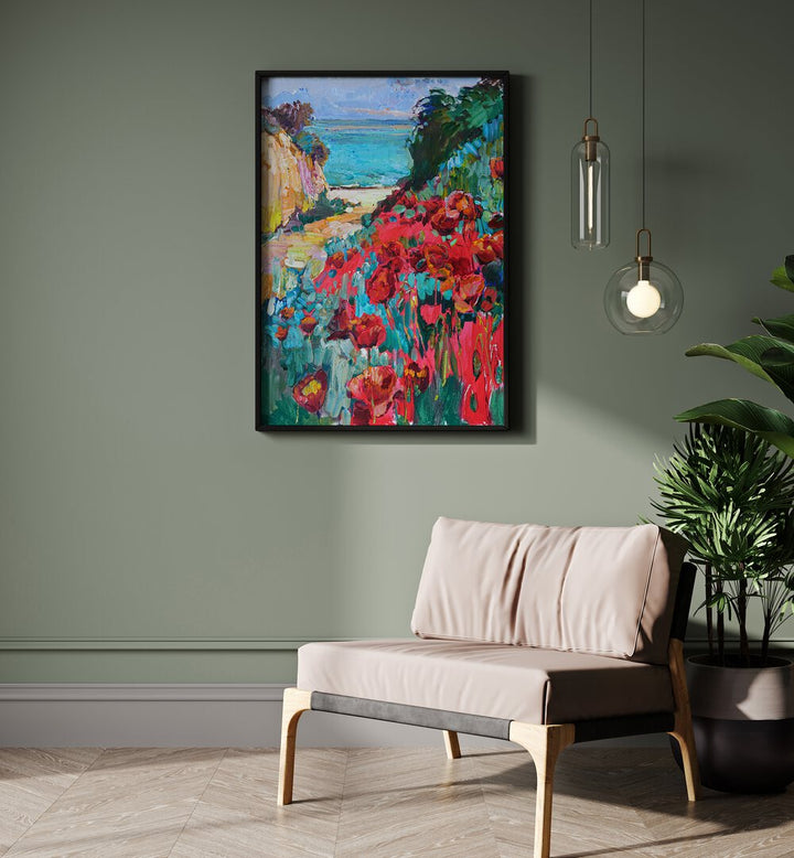 POPPIES , LANDSCAPE PAINTINGS