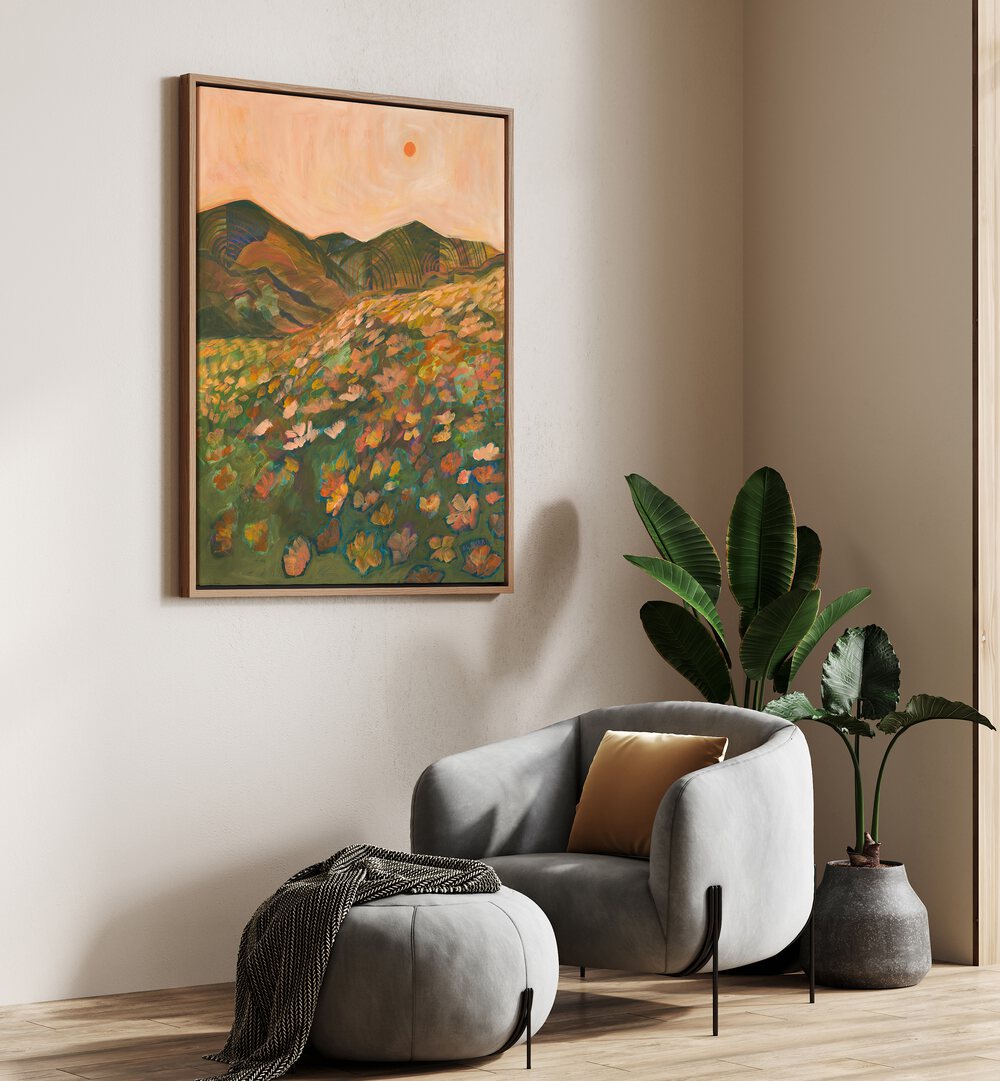 LARGE CANVAS REDO PRINT , LANDSCAPE PAINTINGS