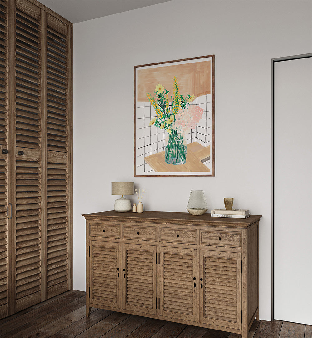 STILLHERE , FLORAL FLOWER PAINTINGS