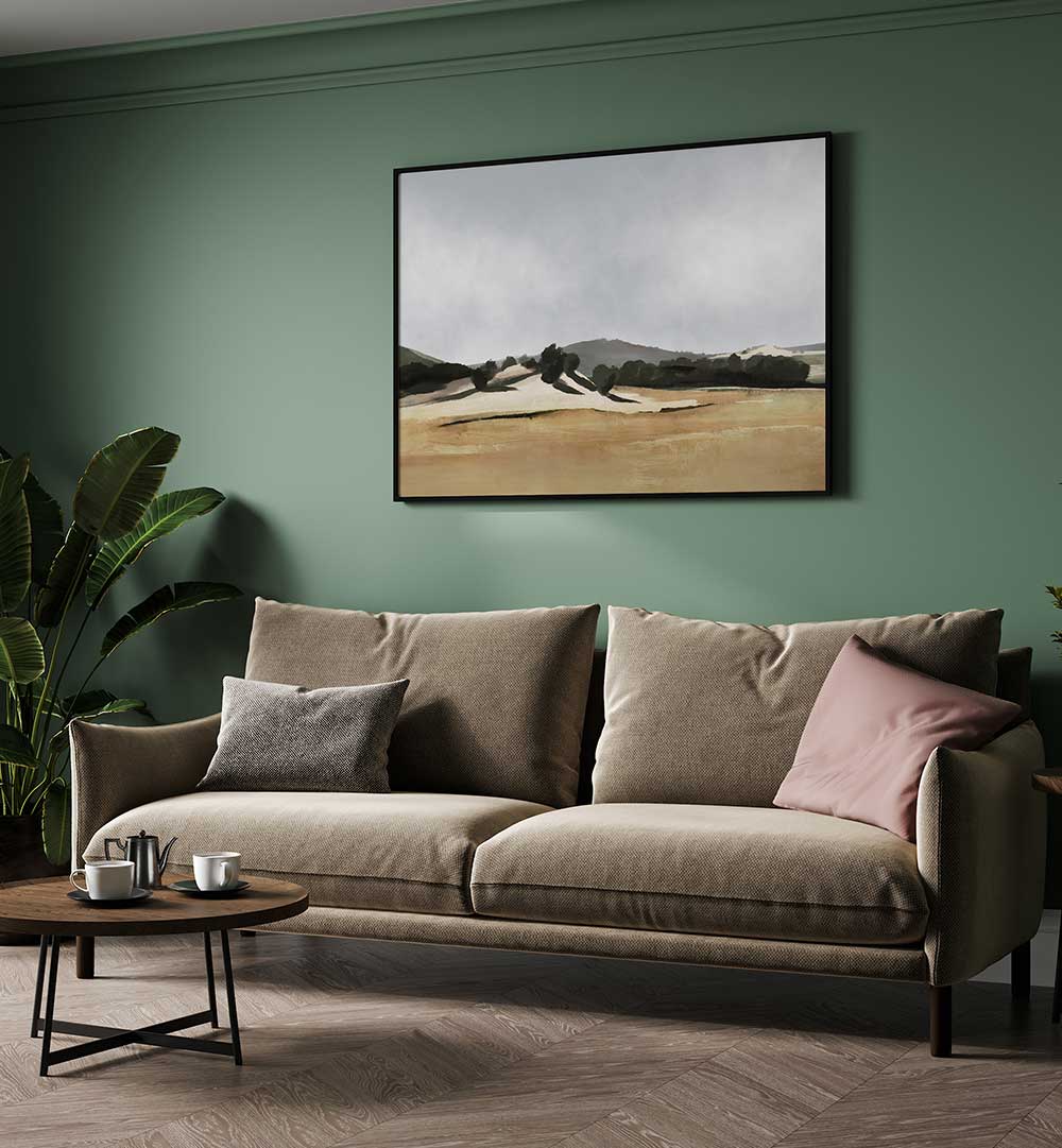 LAZY AFTERNOON V , LANDSCAPE PAINTINGS