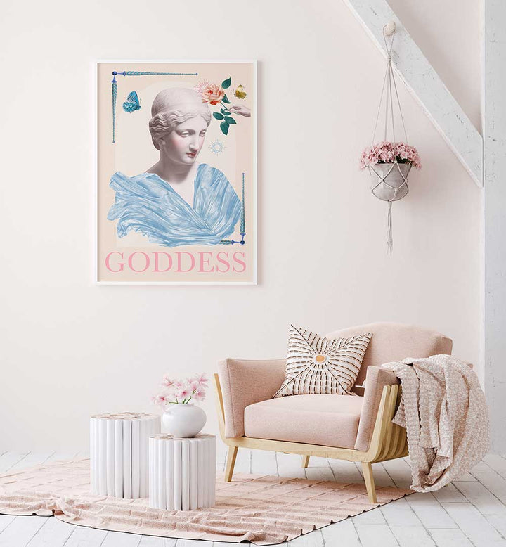 GODDESS COLLAGE, ALTERED ART PRINTS