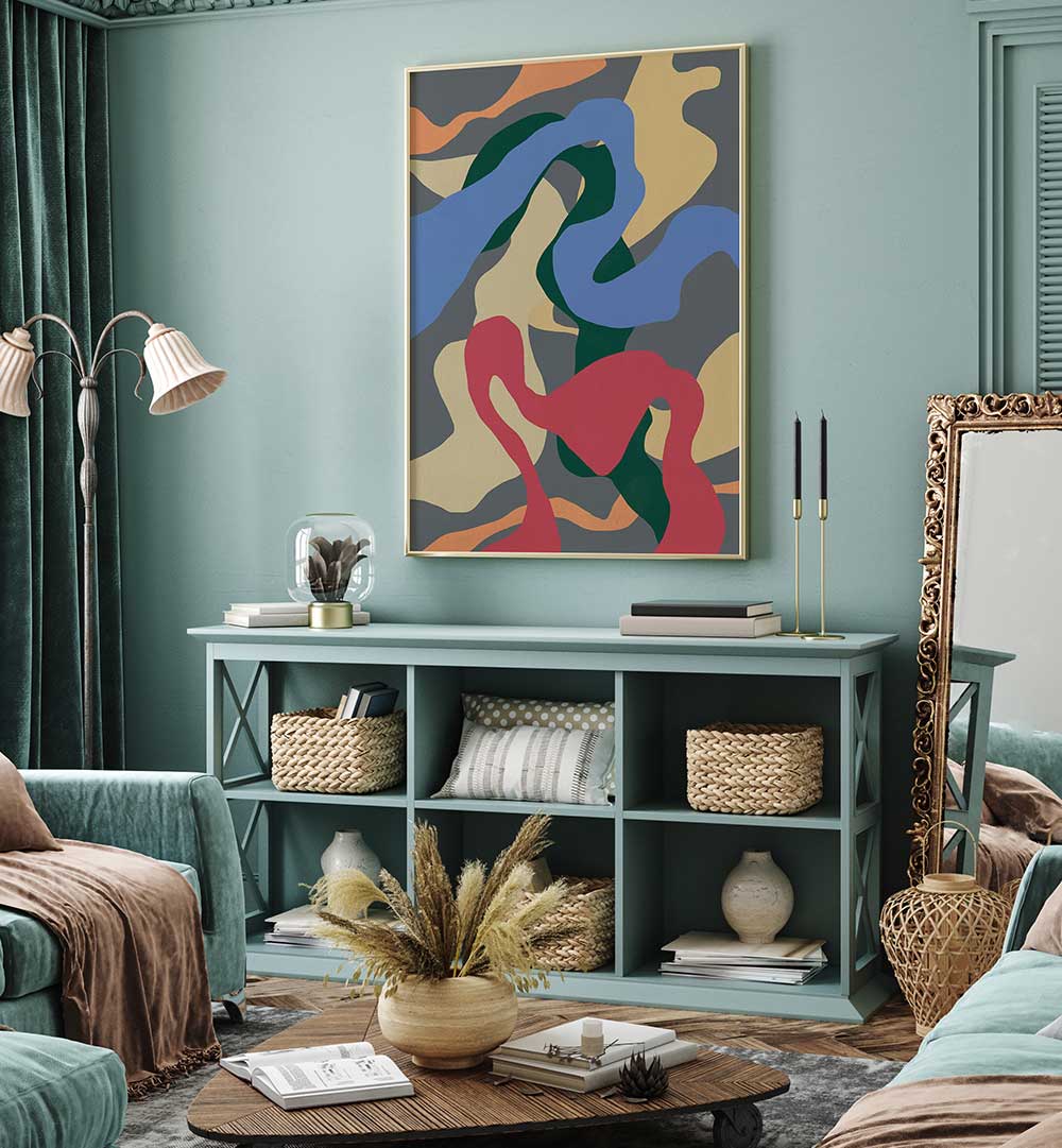 COLOR SPLAT PATTERN , ABSTRACT PAINTINGS