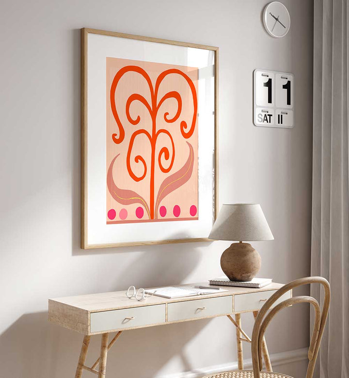 SPIRITED BLOOM , BOHO ART PAINTINGS