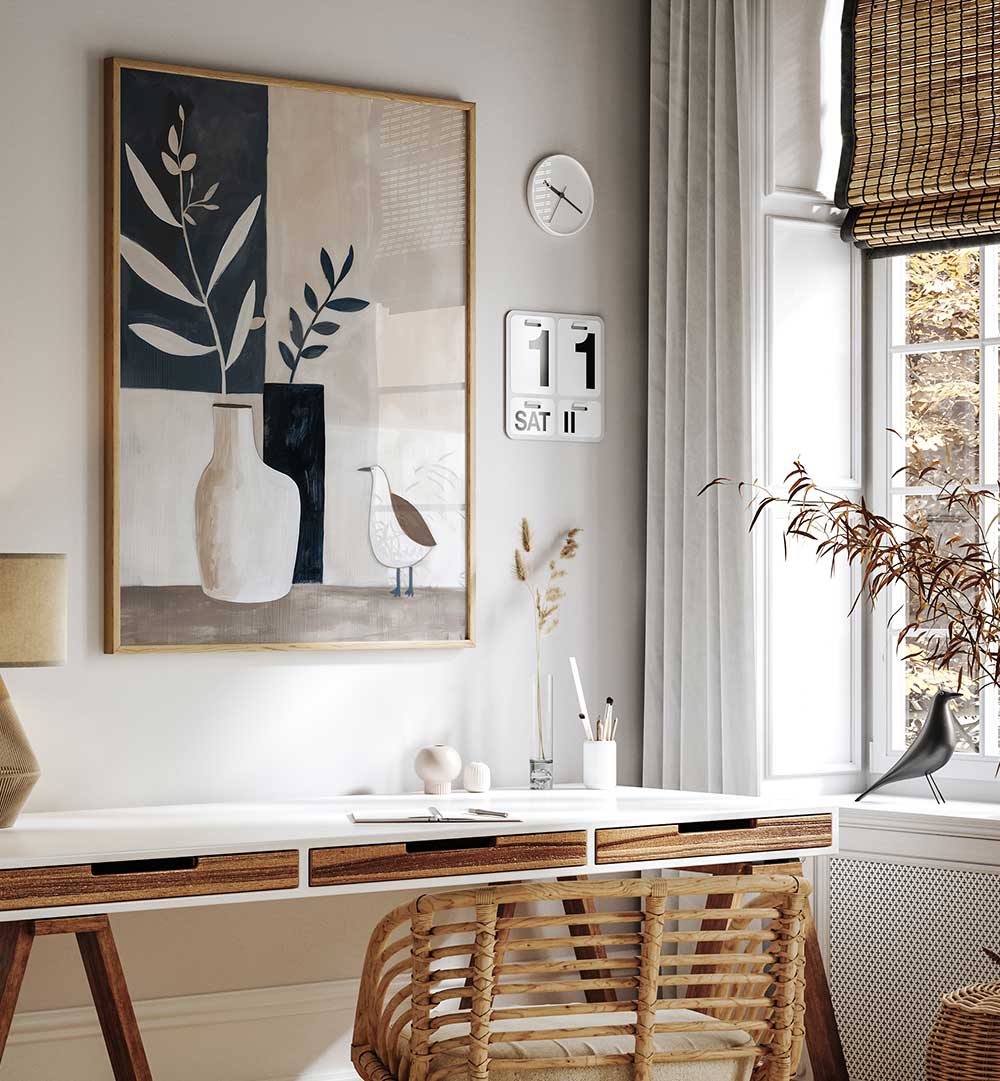 NEUTRAL SCENE , FLORAL FLOWER PAINTINGS