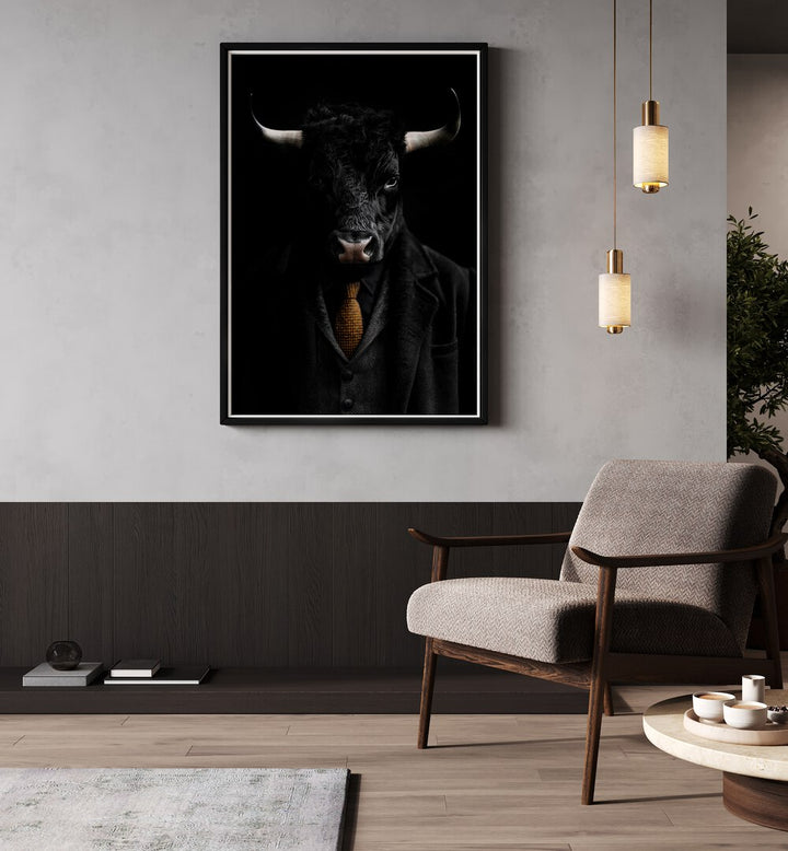 WILD SUITS - BULL , ANIMAL PAINTINGS