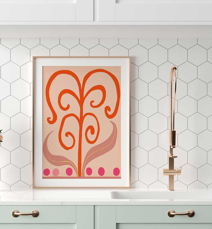 SPIRITED BLOOM , BOHO ART PAINTINGS