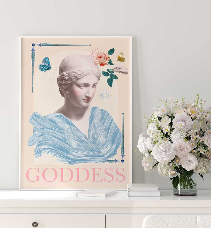 GODDESS COLLAGE, ALTERED ART PRINTS