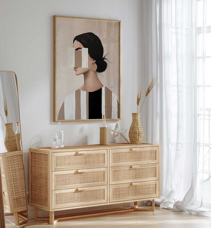 COLOUR PALETTE MOCHA MOUSSE XI , PORTRAITS & FIGURATIVE ILLUSTRATIONS