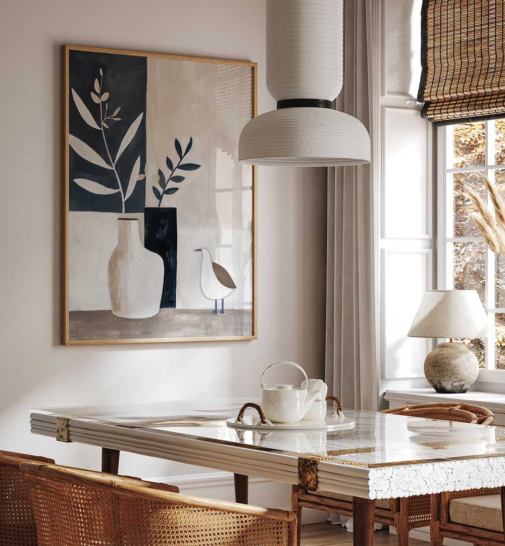 NEUTRAL SCENE , FLORAL FLOWER PAINTINGS