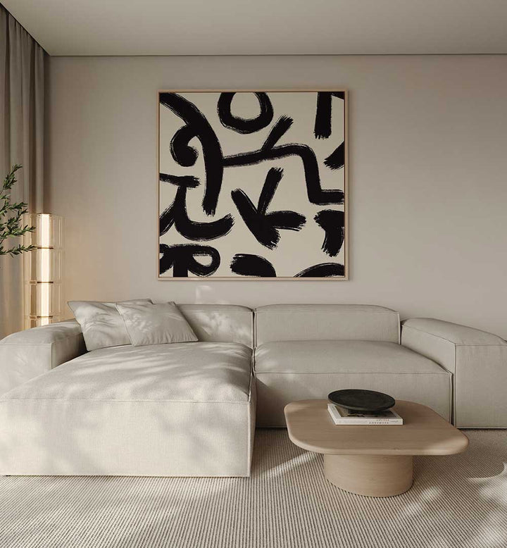 LINE ART ABSTRACT VI , ABSTRACT PAINTINGS