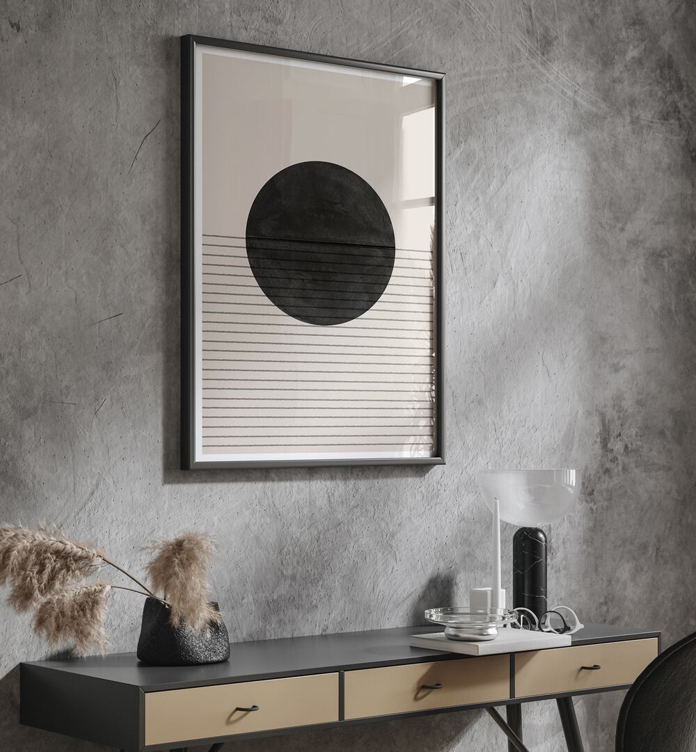 Elevate your space with BAB V, GEOMETRIC ART PRINTS by The Miuus Studio, showcasing modern elegance and charm.