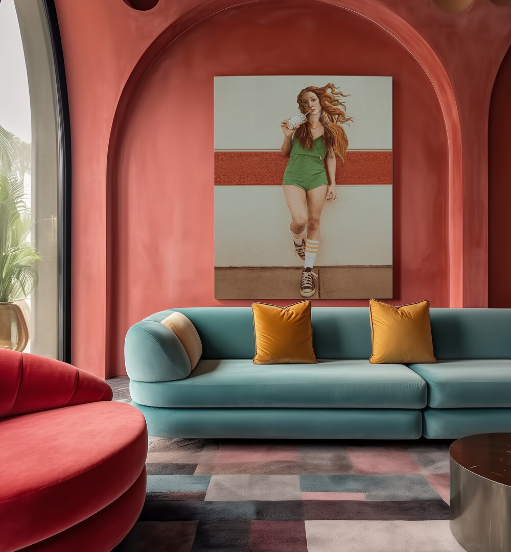 Transform your space with VENUS CHILLOUT MOOD, ALTERED ART PRINTS, showcasing vibrant colors and creative designs.