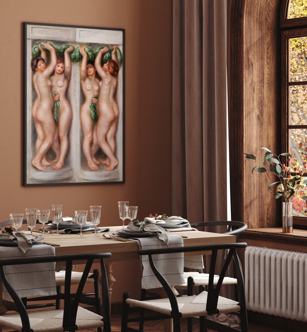 CARYATIDS : CARIATIDES (1910) , VINTAGE PAINTINGS