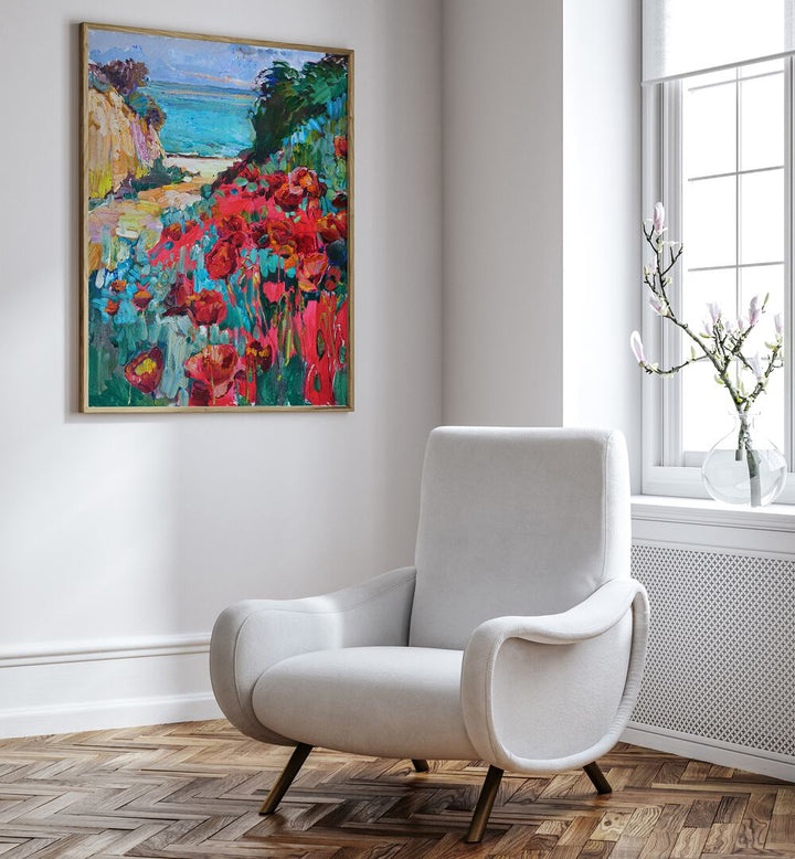 POPPIES , LANDSCAPE PAINTINGS