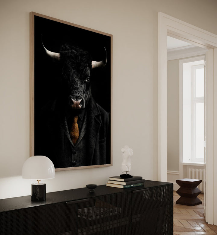 WILD SUITS - BULL , ANIMAL PAINTINGS