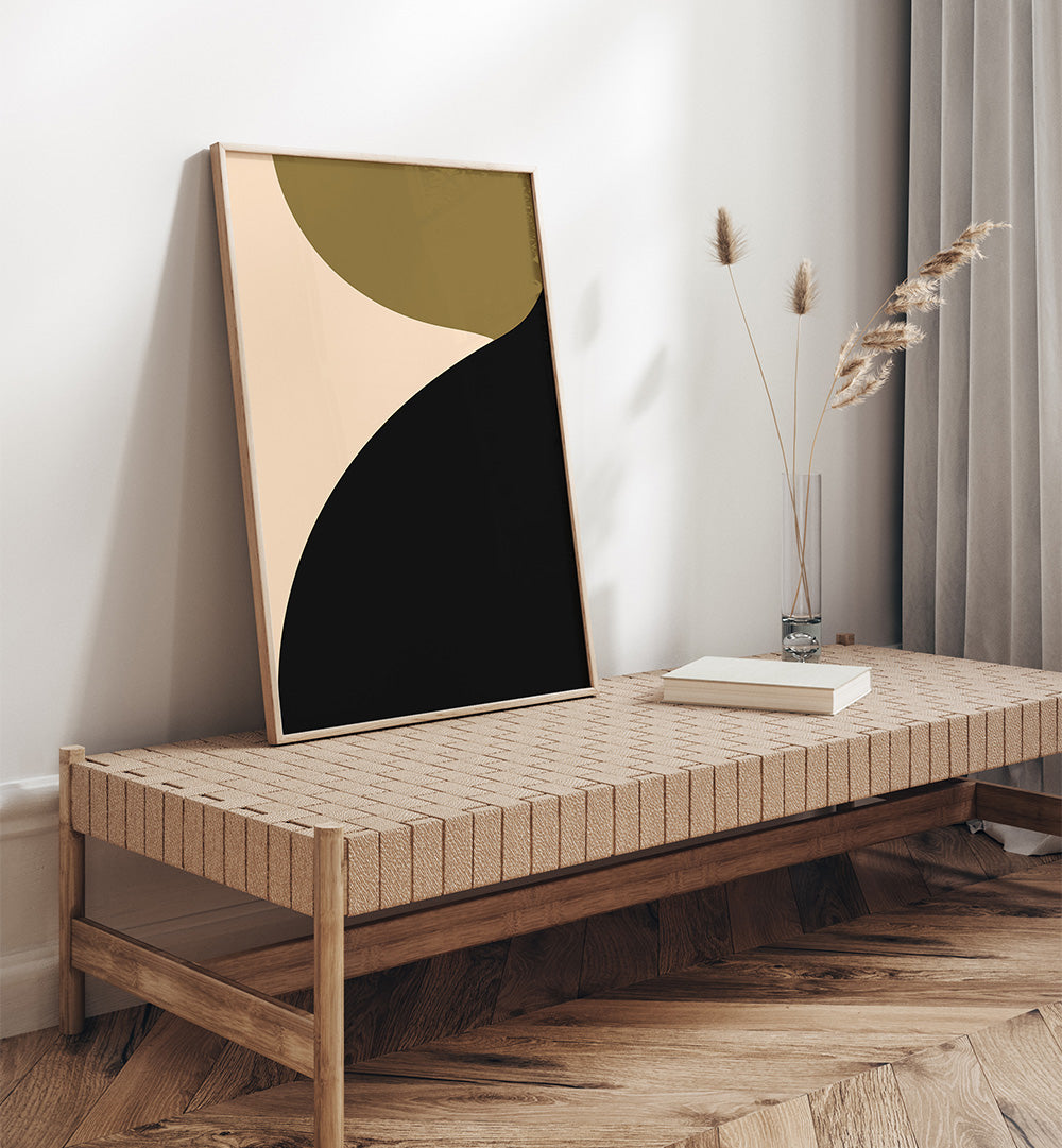 MINIMAL ABSTRACT CURVES , ABSTRACT PAINTINGS