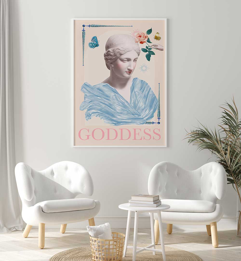 GODDESS COLLAGE, ALTERED ART PRINTS