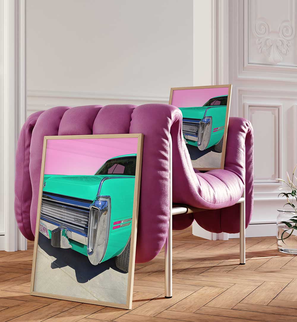 MINT GREEN 73 IMPERIAL , PHOTOGRAPHY PRINTS